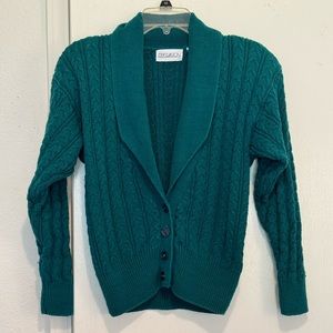 Dark Forest Green Sweater, warm & washable
